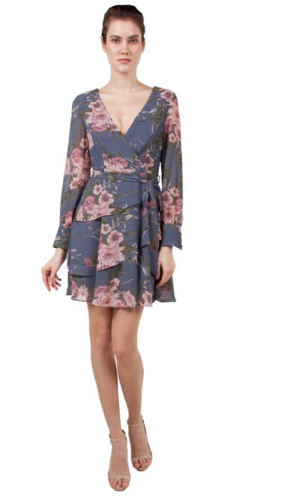 Short Floral Dress 221458