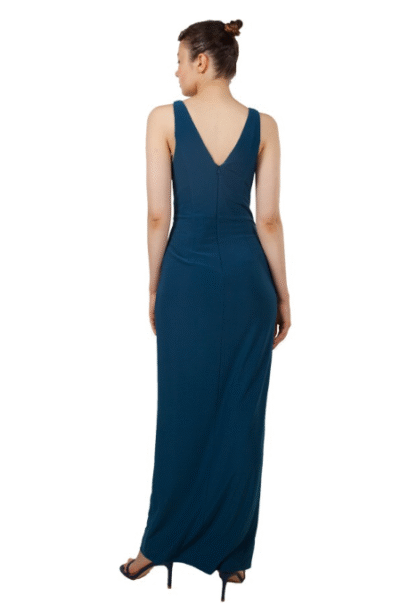 V neck dress