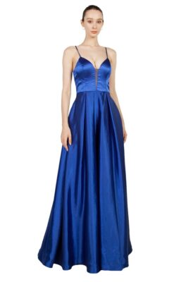 Dress 220377A Royal Blue