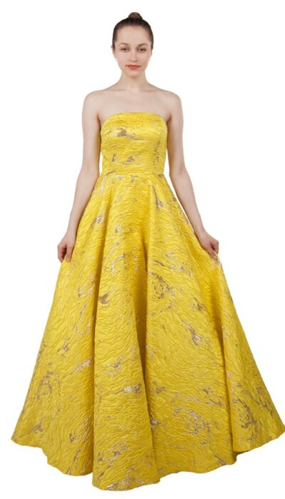 Dress 222436 Yellow