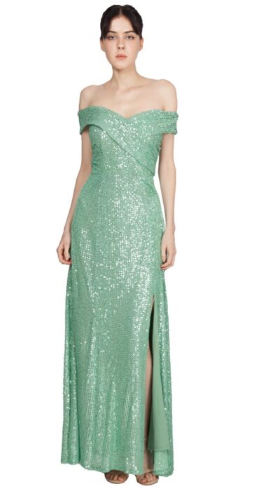 Dress 224332 Green