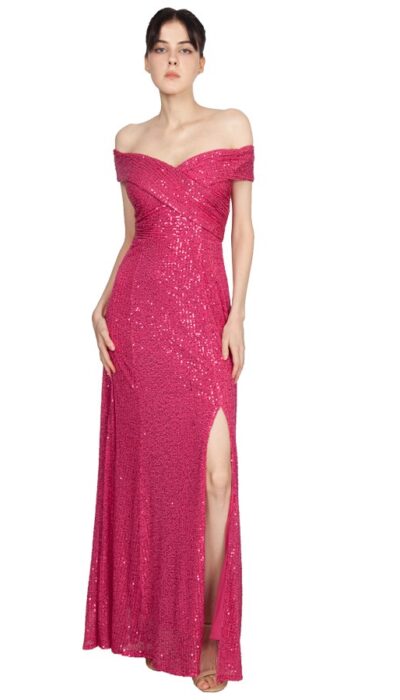 Dress 224332 Hot Pink