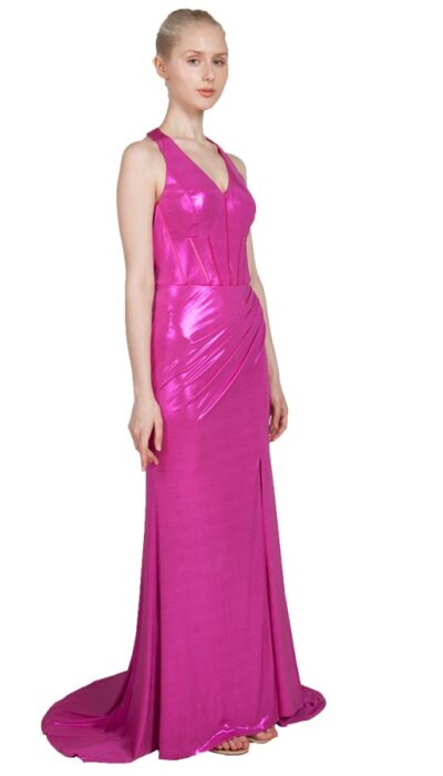 Dress 224215 Hot Pink
