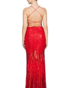 Alternative view of Dress 224312 Red